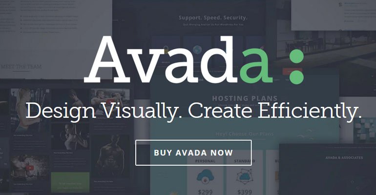 قالب متعدد الأغراض AVADA