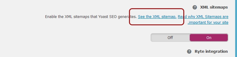 إضافة خريطة الموقع في Google Console Search من خلال الإضافة Yoast SEO